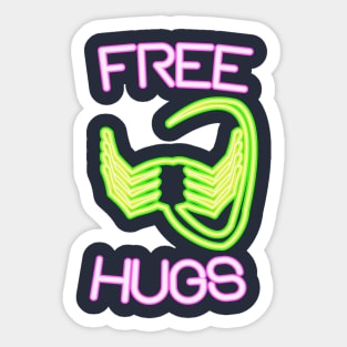 Alien: Free Hugs Sticker